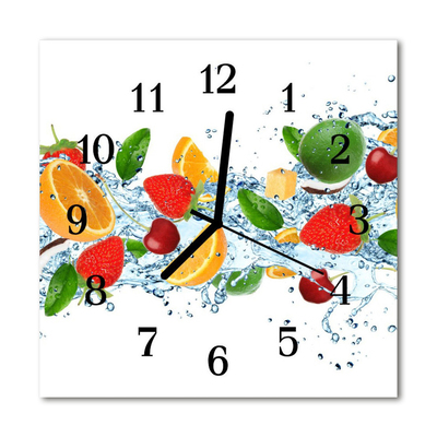 Reloj de vidrio Fruta