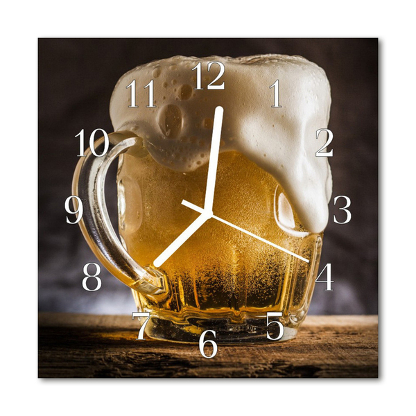 Reloj de vidrio Cerveza