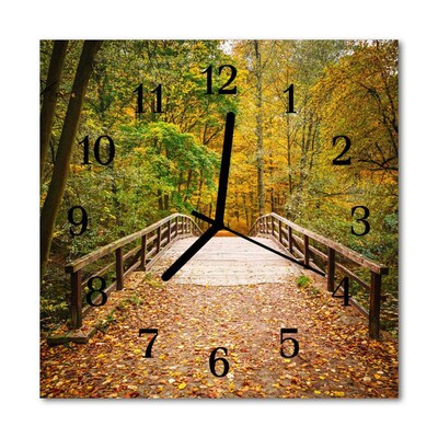 Reloj de vidrio Bosque