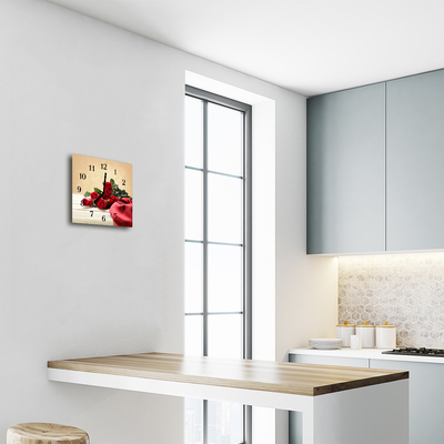 Reloj de vidrio Rosas