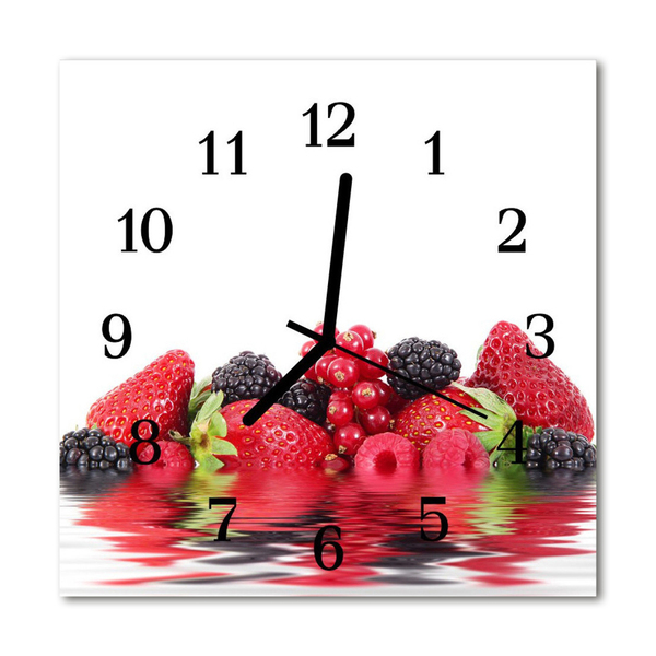 Reloj de vidrio Fruta
