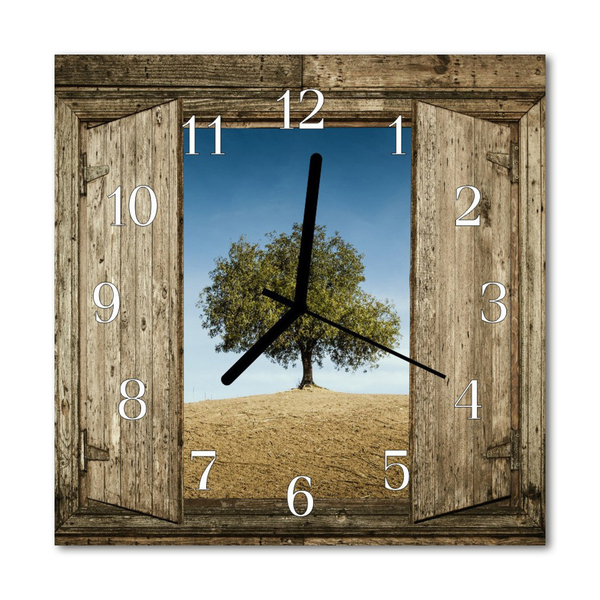 Reloj de vidrio Árbol