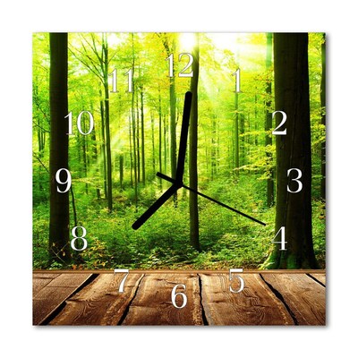 Reloj de vidrio Bosque