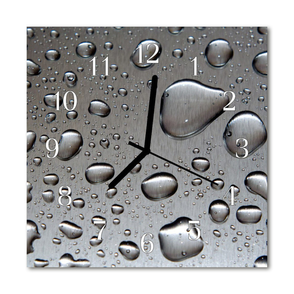 Reloj de vidrio Gotas