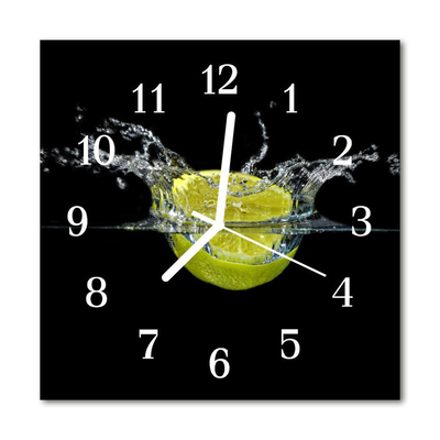 Reloj de vidrio Limón