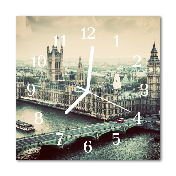 Reloj de vidrio Londres