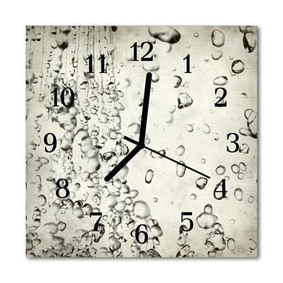 Reloj de vidrio Gotas