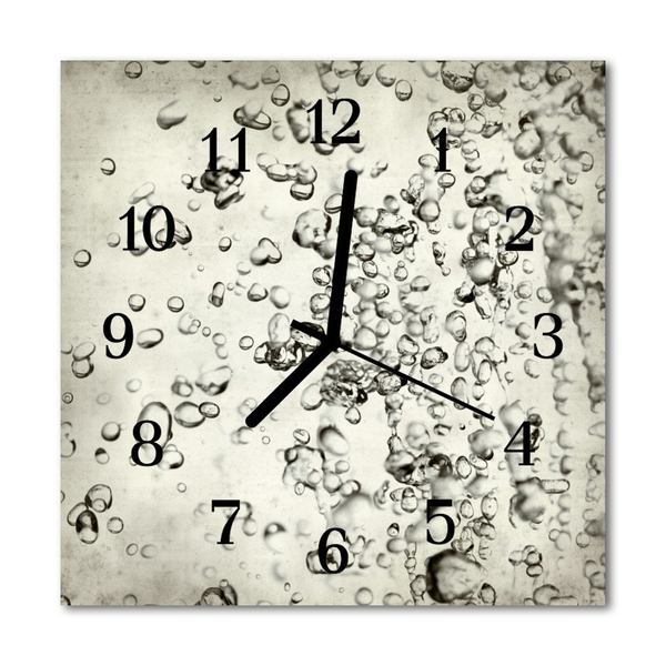 Reloj de vidrio Gotas