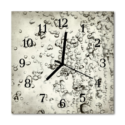 Reloj de vidrio Gotas