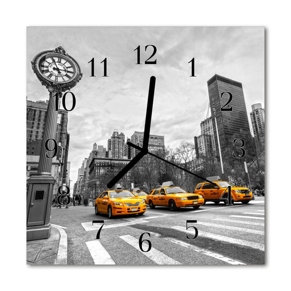 Reloj de vidrio Taxi