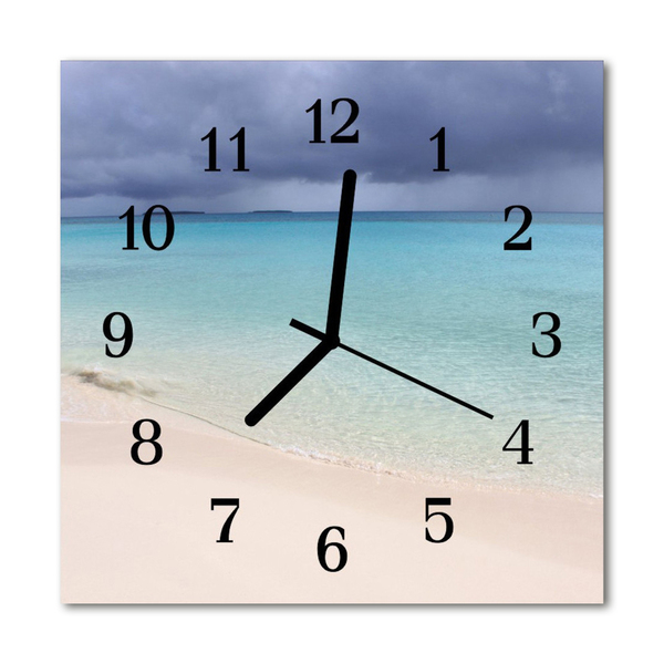 Reloj de vidrio Playa