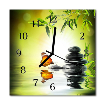 Reloj de vidrio Naturaleza