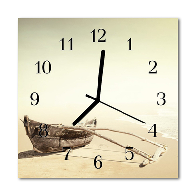 Reloj de vidrio Barco