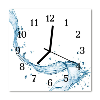 Reloj de vidrio Agua