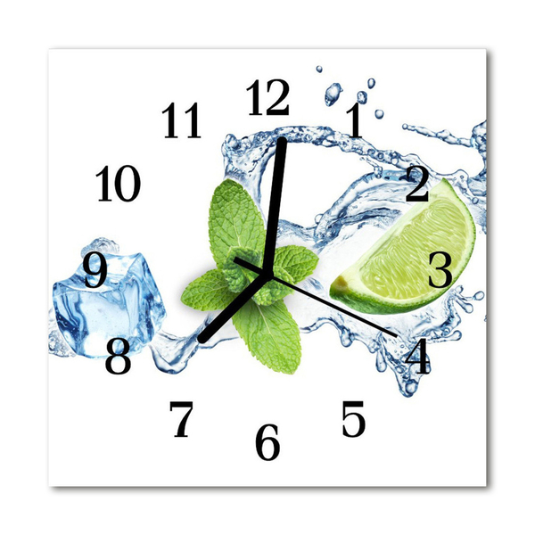 Reloj de vidrio Menta