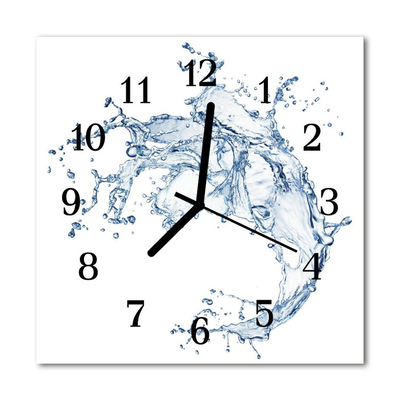 Reloj de vidrio Agua