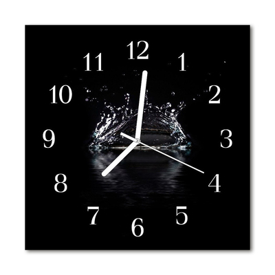 Reloj de vidrio Agua