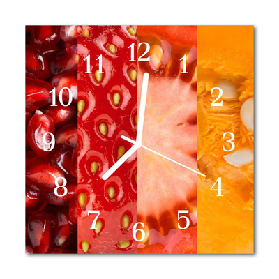 Reloj de vidrio Fruta