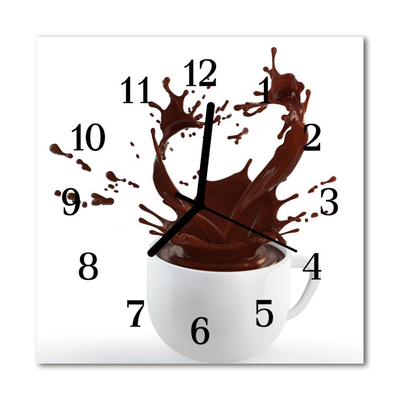 Reloj de vidrio Café