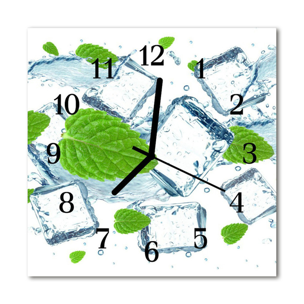 Reloj de vidrio Helados menta