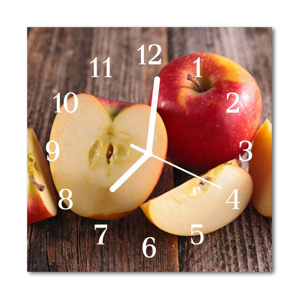 Reloj de vidrio Manzana