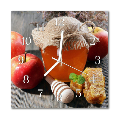 Reloj de vidrio Manzana miel