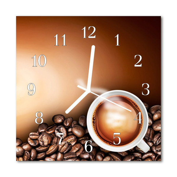 Reloj de vidrio Café