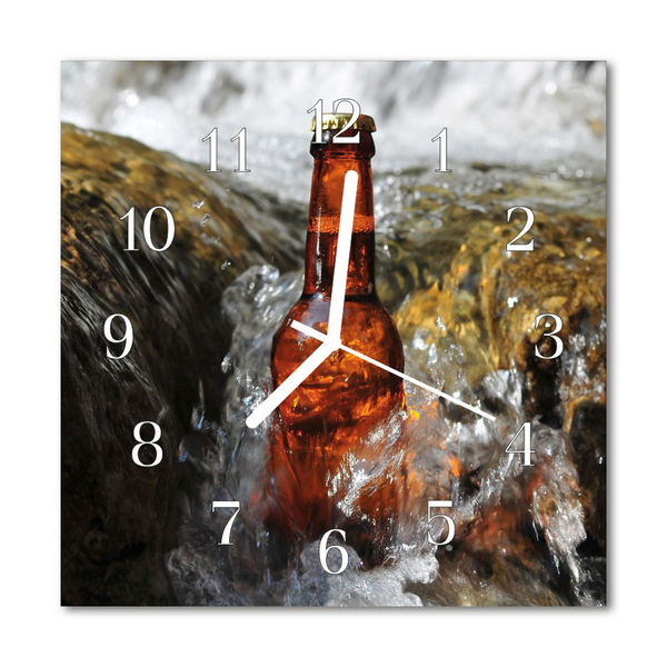 Reloj de vidrio Cerveza