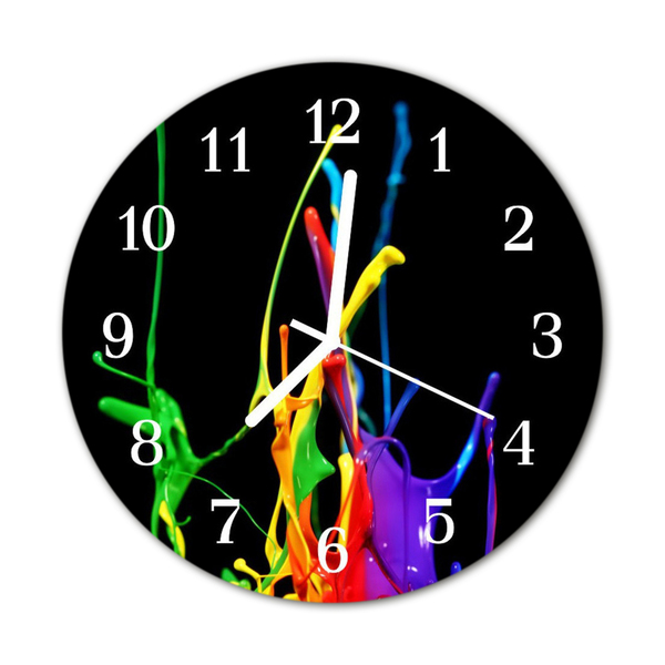 Reloj de vidrio para cocina Color