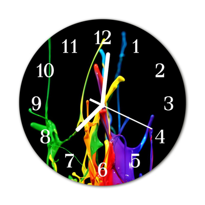 Reloj de vidrio para cocina Color