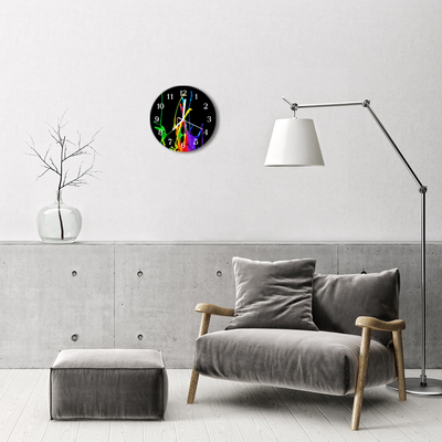 Reloj de vidrio para cocina Color