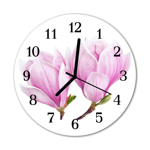 Reloj de vidrio para cocina Magnolia