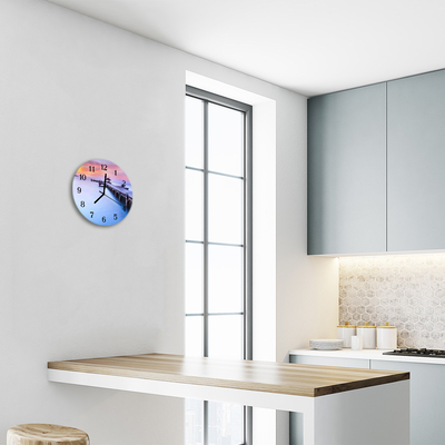 Reloj de vidrio para cocina Espigón