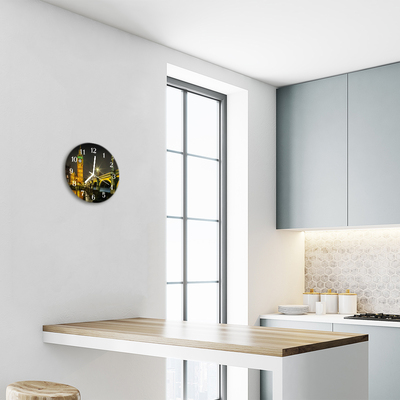 Reloj de vidrio para cocina Londres