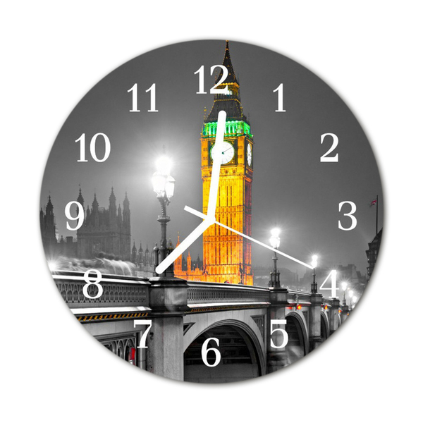 Reloj de vidrio para cocina Big ben