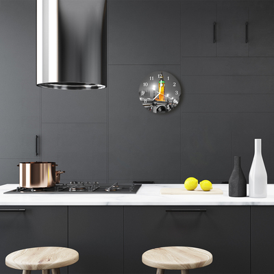 Reloj de vidrio para cocina Big ben