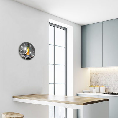 Reloj de vidrio para cocina Big ben