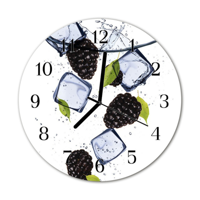 Reloj de vidrio para cocina Moras