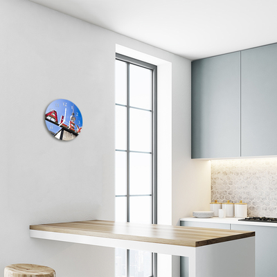 Reloj de vidrio para cocina Monumento histórico ciudad