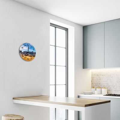Reloj de vidrio para cocina Monte