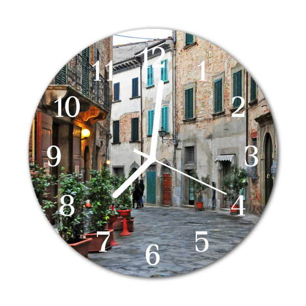 Reloj de vidrio para cocina Avenida