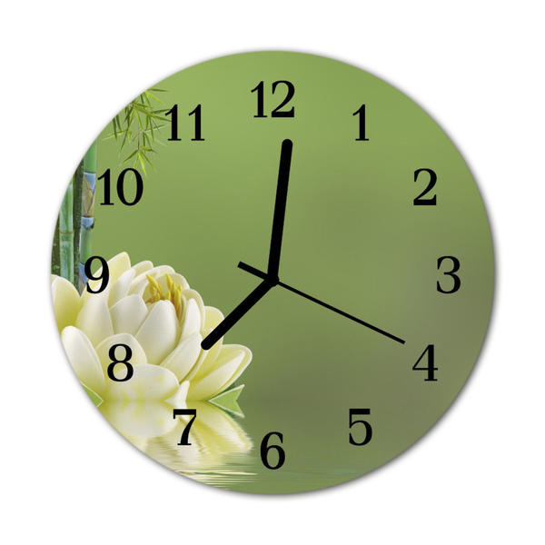 Reloj de vidrio para cocina Azucena