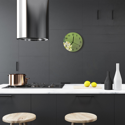 Reloj de vidrio para cocina Azucena