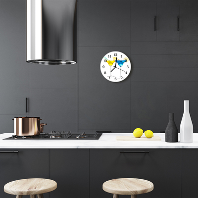 Reloj de vidrio para cocina Cóctel