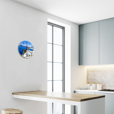 Reloj de vidrio Santorini