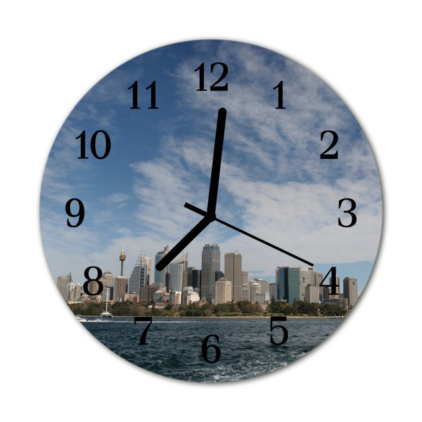 Reloj de vidrio Ciudad