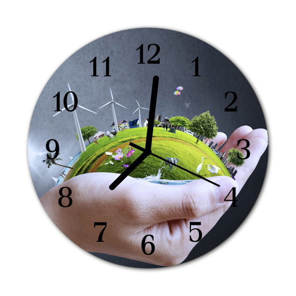 Reloj de vidrio Tierra industria