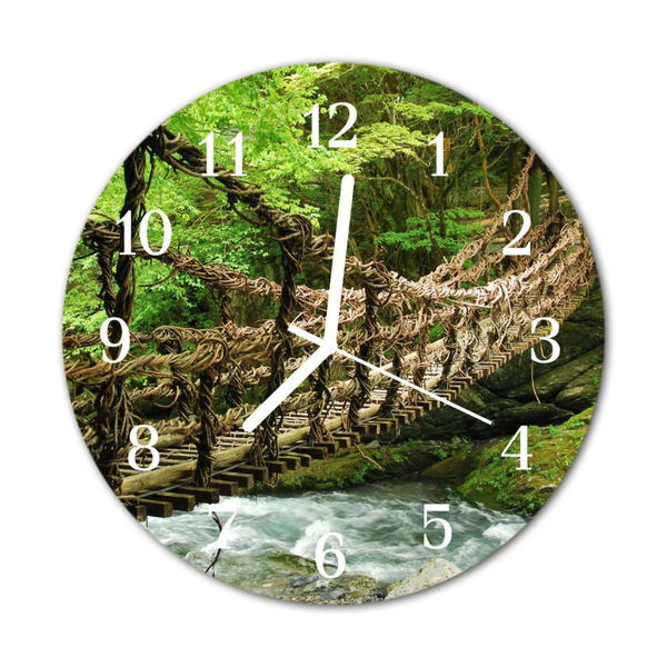 Reloj de vidrio Puente colgante