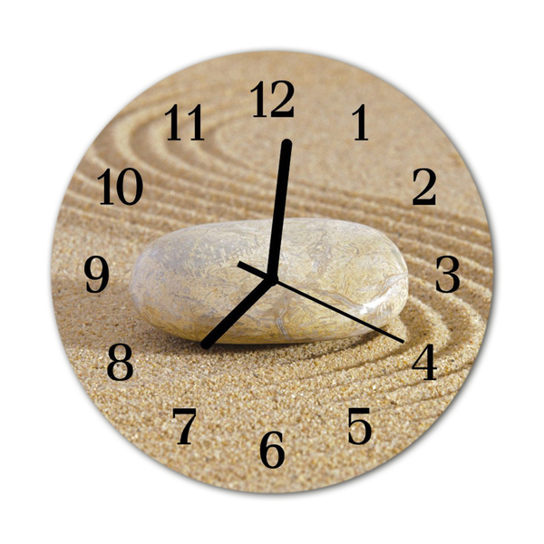 Reloj de vidrio Arena de piedra