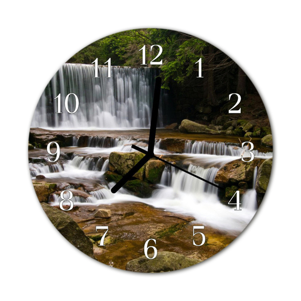 Reloj de vidrio Saltos de agua